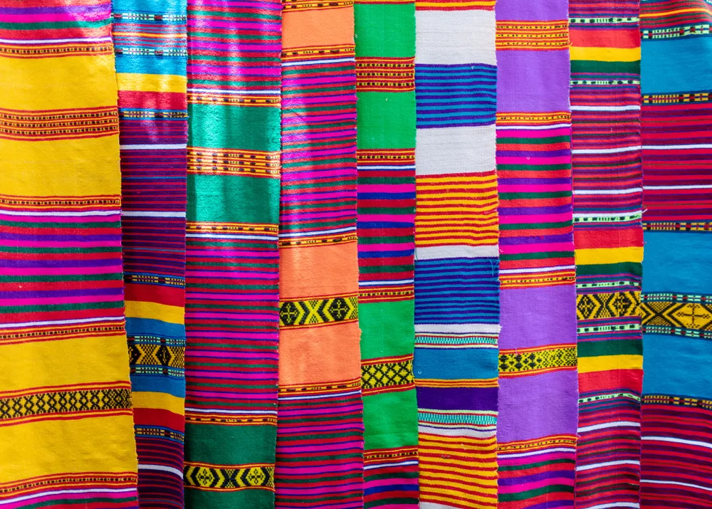 Traditional Ethiopian textiles.