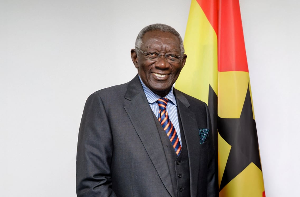 Ghana’s ex-president John Kufuor targets new role: media baron