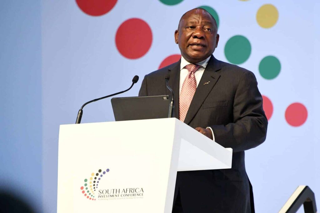 South Africa on investment super drive