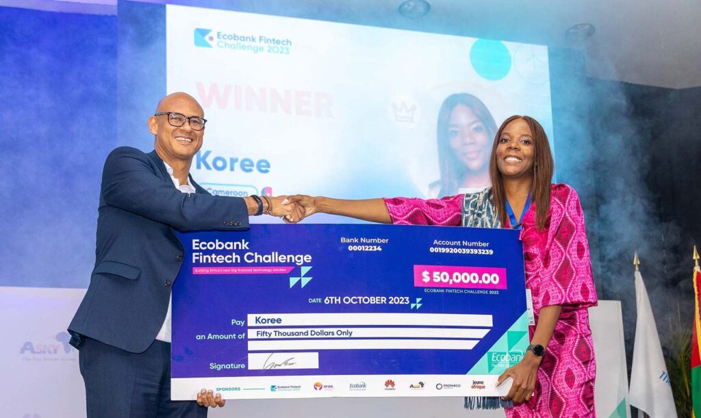 Ecobank Fintech Challenge: Jury awards first prize to African-led fintech Koree 