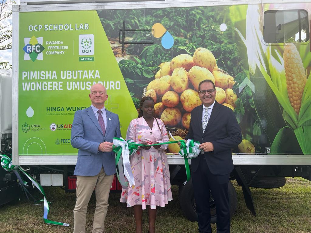 Over 30,000 farmers in Rwanda to benefit from OCP School Lab Project